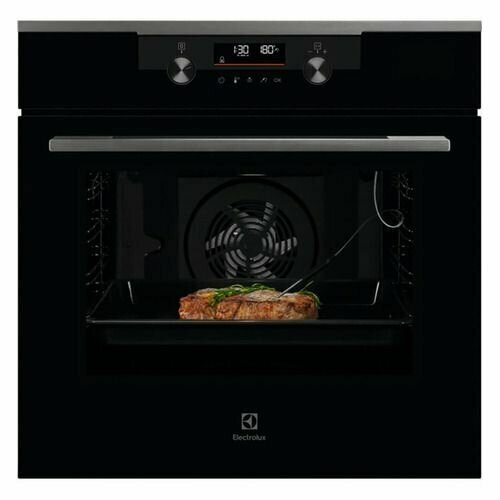 Электрический духовой шкаф Electrolux KODDP77H черный/серебристый