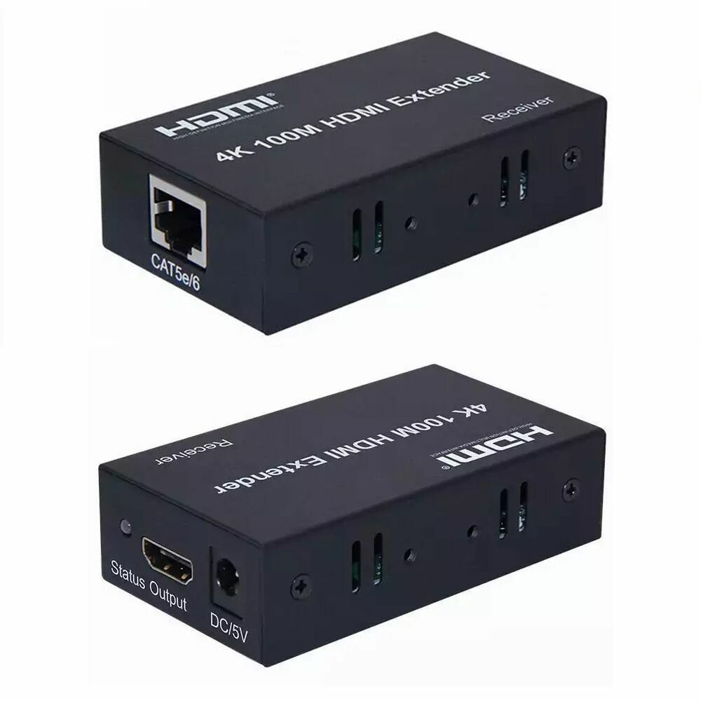 Удлинитель HDMI extender до 100 м по витой паре, 4K (ORIENT VE047) — фото 1