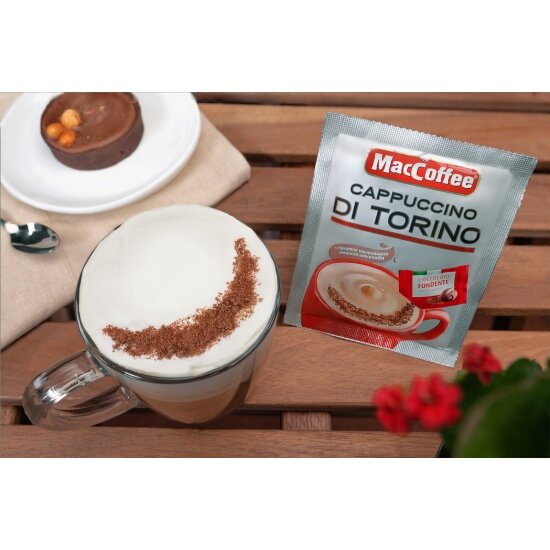 Кофейный напиток Maccoffee Капучино di Torino с шоколадной крошкой 10 шт — фото 1