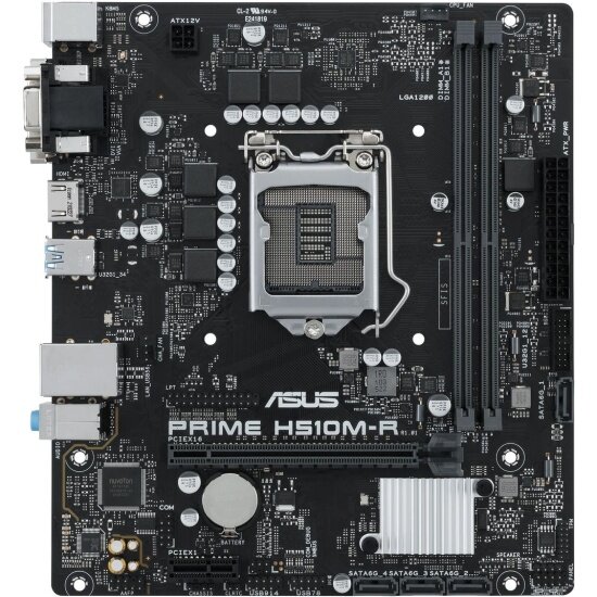 Материнская плата Asus PRIME H510M-R R2.0-SI (LGA1200, mATX) — фото 1