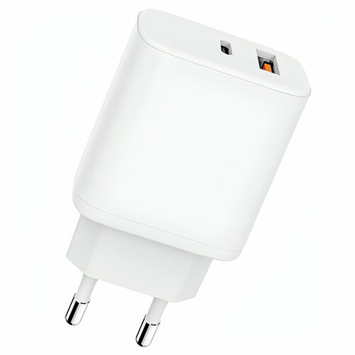 Сетевое зарядное устройство Carmega A+C 25W White (CAR-WC106)