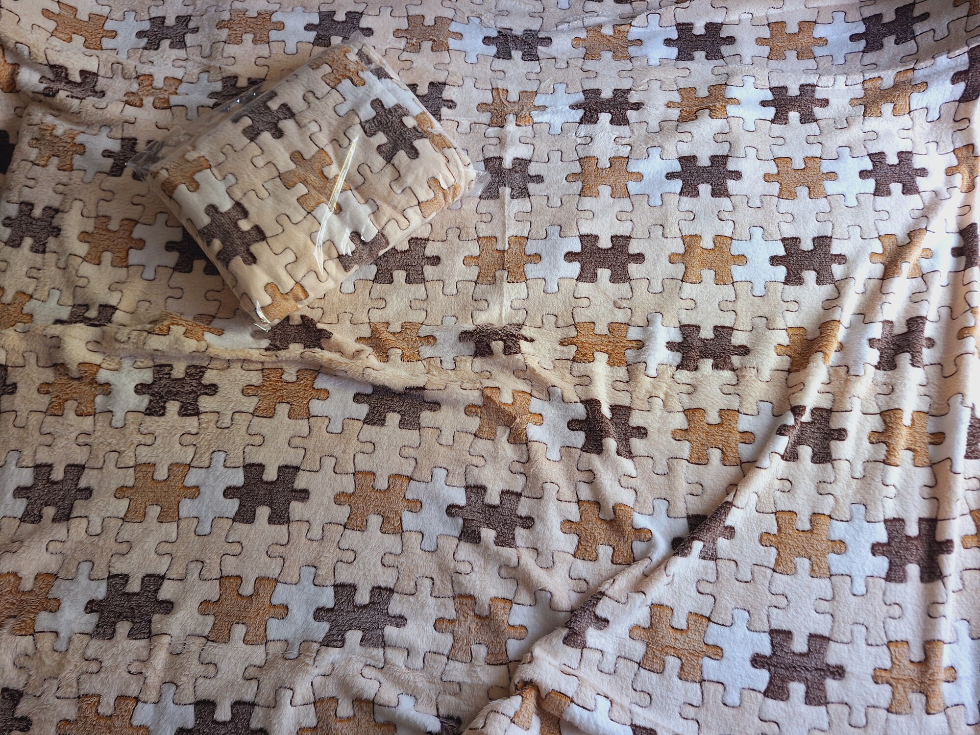 фото Плед 2х спальный Ромашки