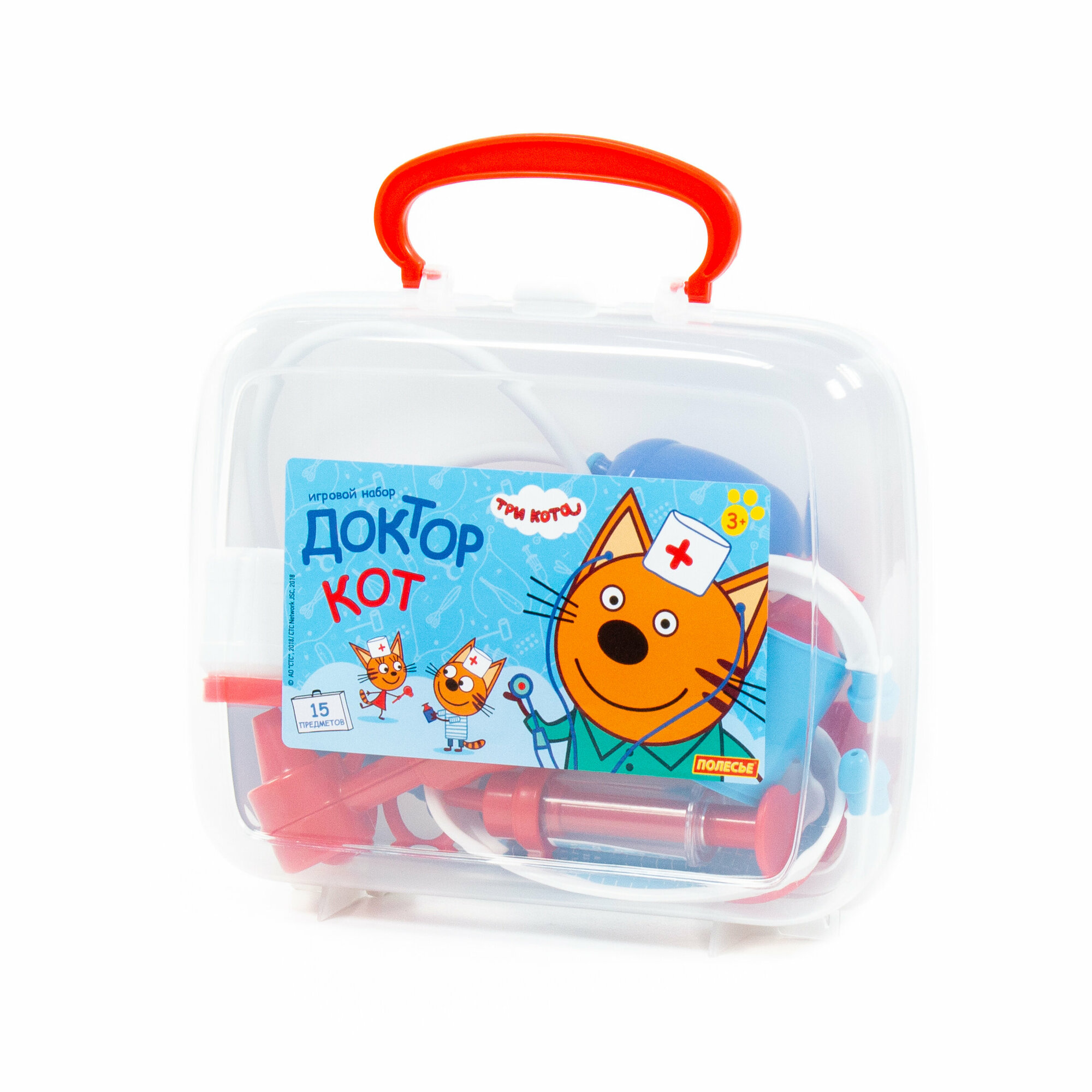 Набор "Три Кота"Доктор" (в чемоданчике)