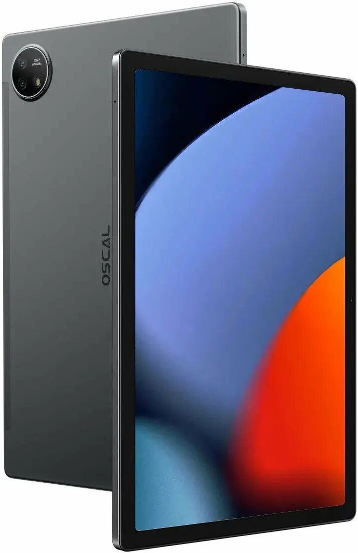 Планшет OSCAL Pad 16, 10.51", 8/128 Гб, стилус + чехол, серый — фото 1