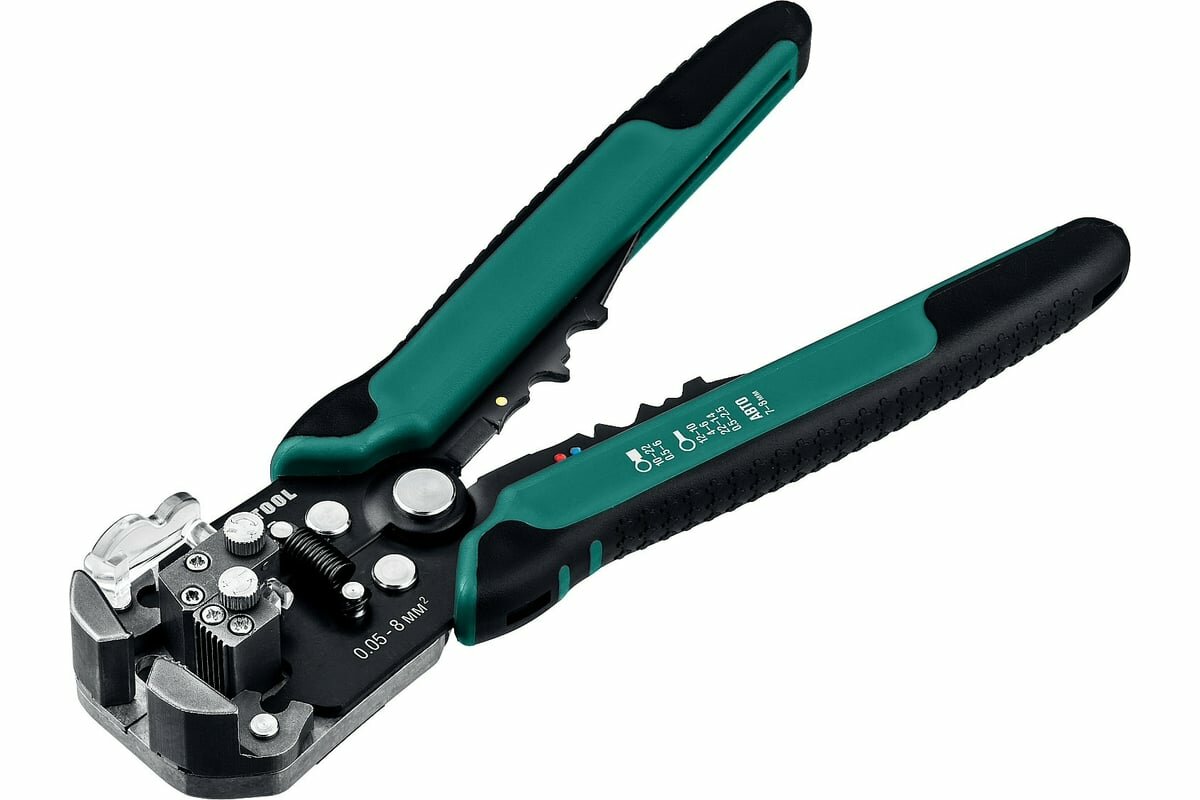 KRAFTOOL TK-8 стриппер автоматический многофункциональный, 0.05 - 8 мм2, 22637 — фото 1