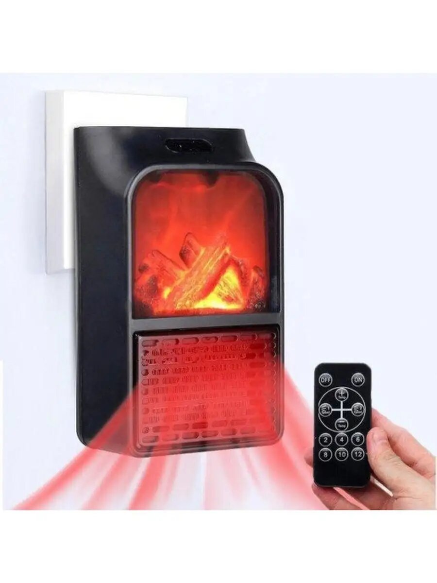 Flame Heater / Беспроводной обогреватель / электрический обогреватель камин / обогреватель камин