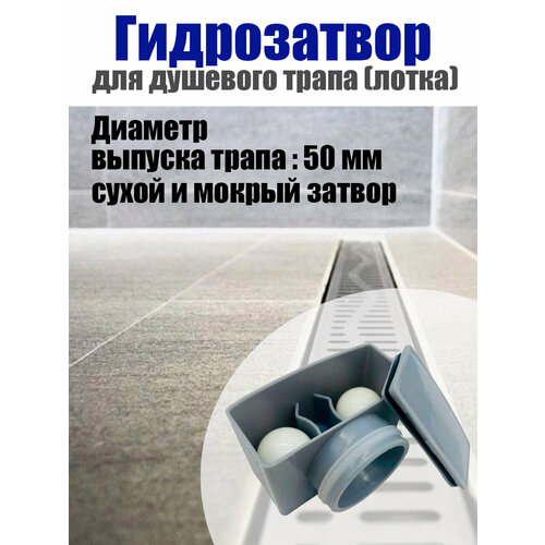 Комплект комбинированных гидрозатворов для душ лотка BAD4003 к серии BAD 45 350₽