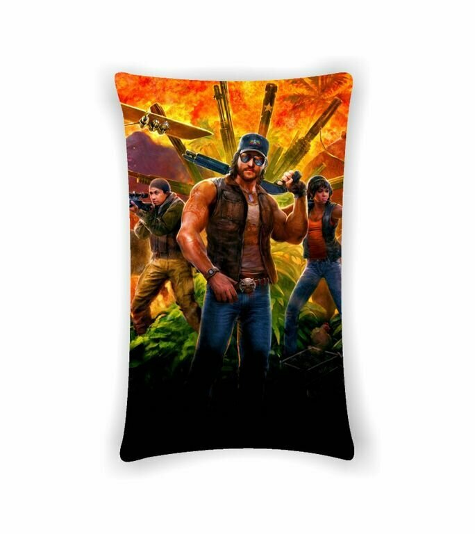 Подушка Far Cry, Фар Край №2, С двух сторон