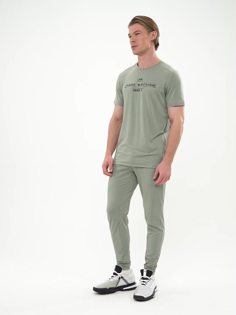 Футболка ATHLEX Active Short-Sleeve T-shirt, размер 46, серый — фото 1