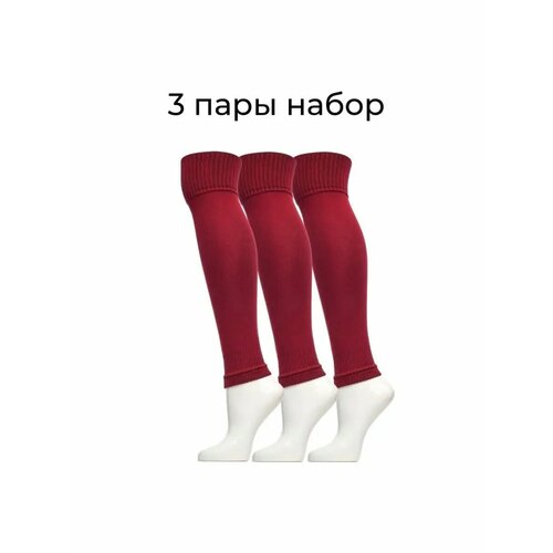 фото Гетры спортивные beunlim базовая коллекция, размер 41-44, бордовый