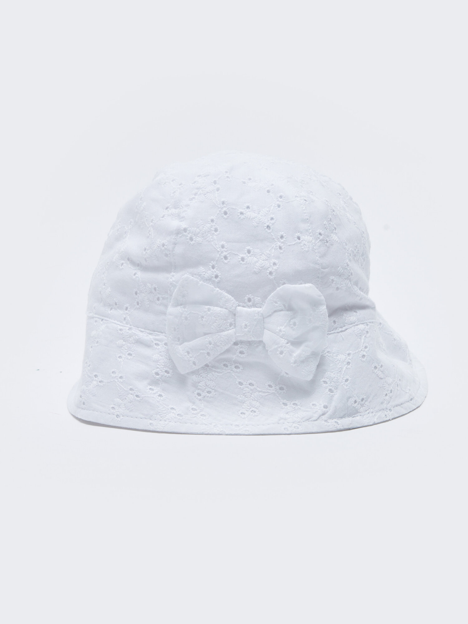 Панама LC Waikiki для девочек, размер 18-36 мес, белый