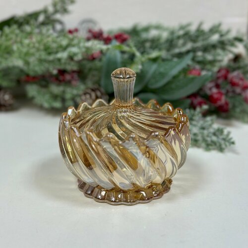 Сахарница Кувшинка медовая 200мл (стекло) ТОиТО