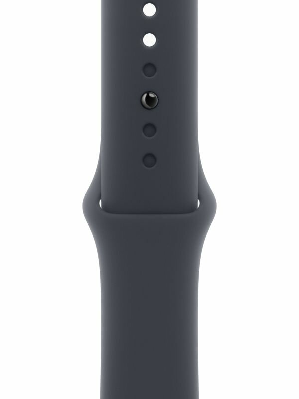 Apple Watch SE 2024, 44 мм, корпус из алюминия цвета полуночный черный, M/L — фото 1