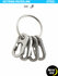 Брелок Nite Ize KeyRing MicroLink - Стальной