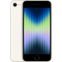 Смартфон Apple iPhone SE 3 2022 64 GB, Nano SIM+eSIM, Starlight (сияющая звезда)