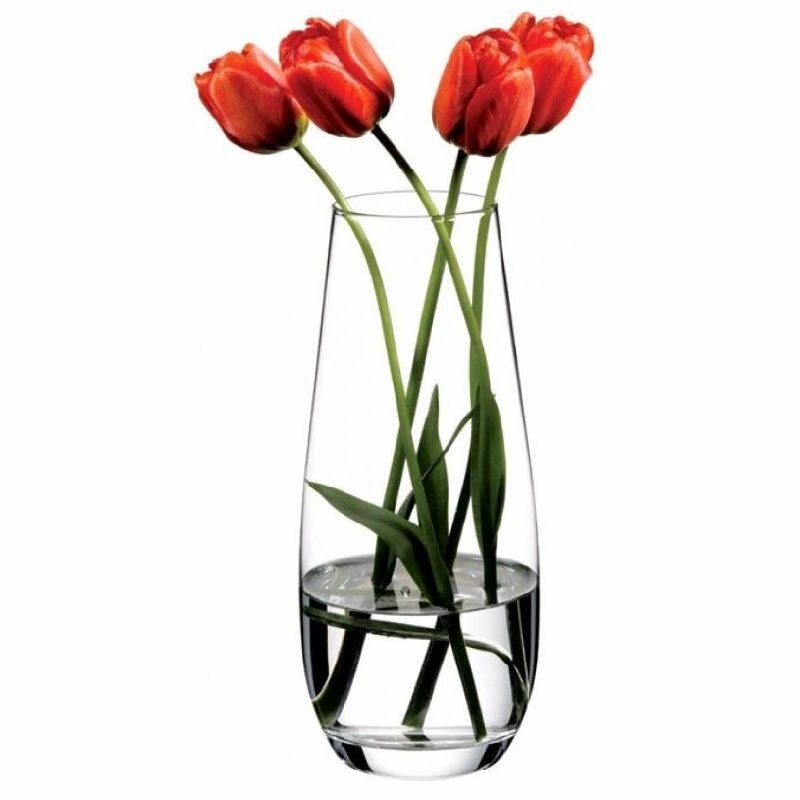 Ваза Pasabahce Flora Botanika стекло настольная прозрачная 26см
