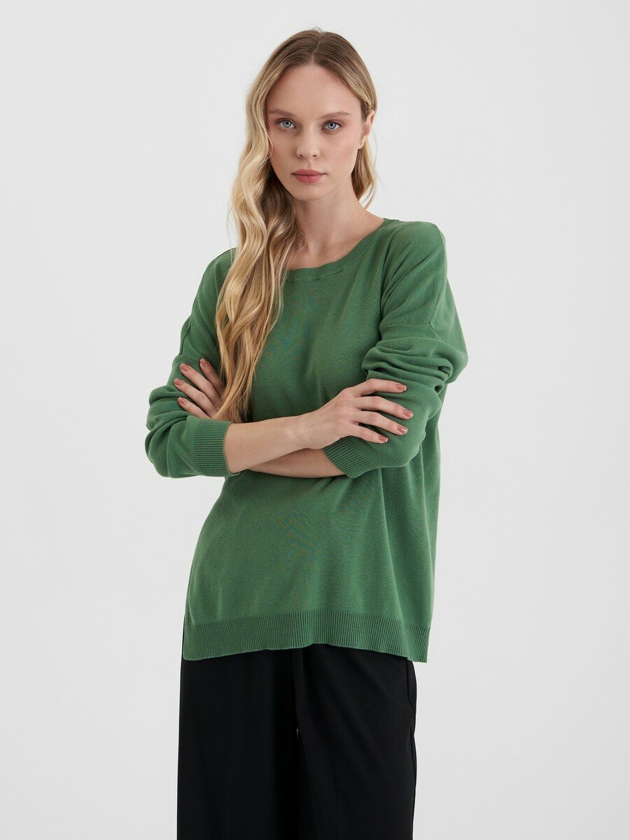 Джемпер UNITED COLORS OF BENETTON, размер M, , зелёный