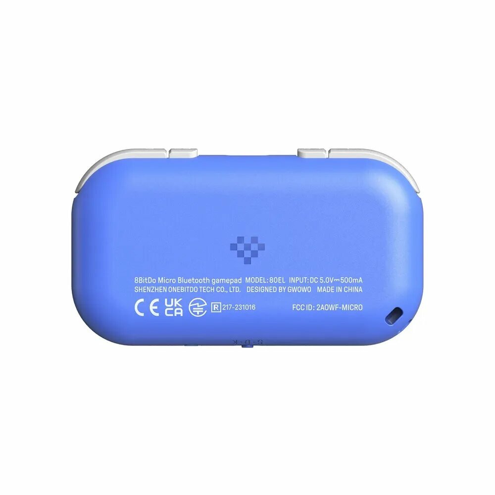 8BitDo Micro Контроллер Bluetooth для карманных игровых панелей Switch, Android и Raspberry Pi с поддержкой клавиатуры — фото 1