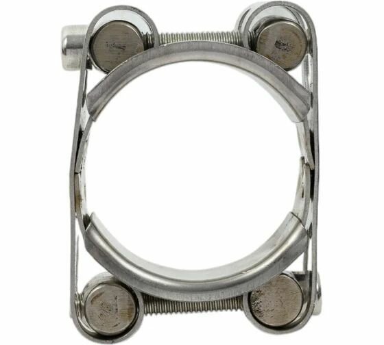 Двухболтовый силовой хомут TITAN LOCK 35-45 мм нерж. сталь TL35-45DRCSS