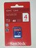 Карта памяти SanDisk, SDHC, 4GB, Class 4, защита от воды и ударов...