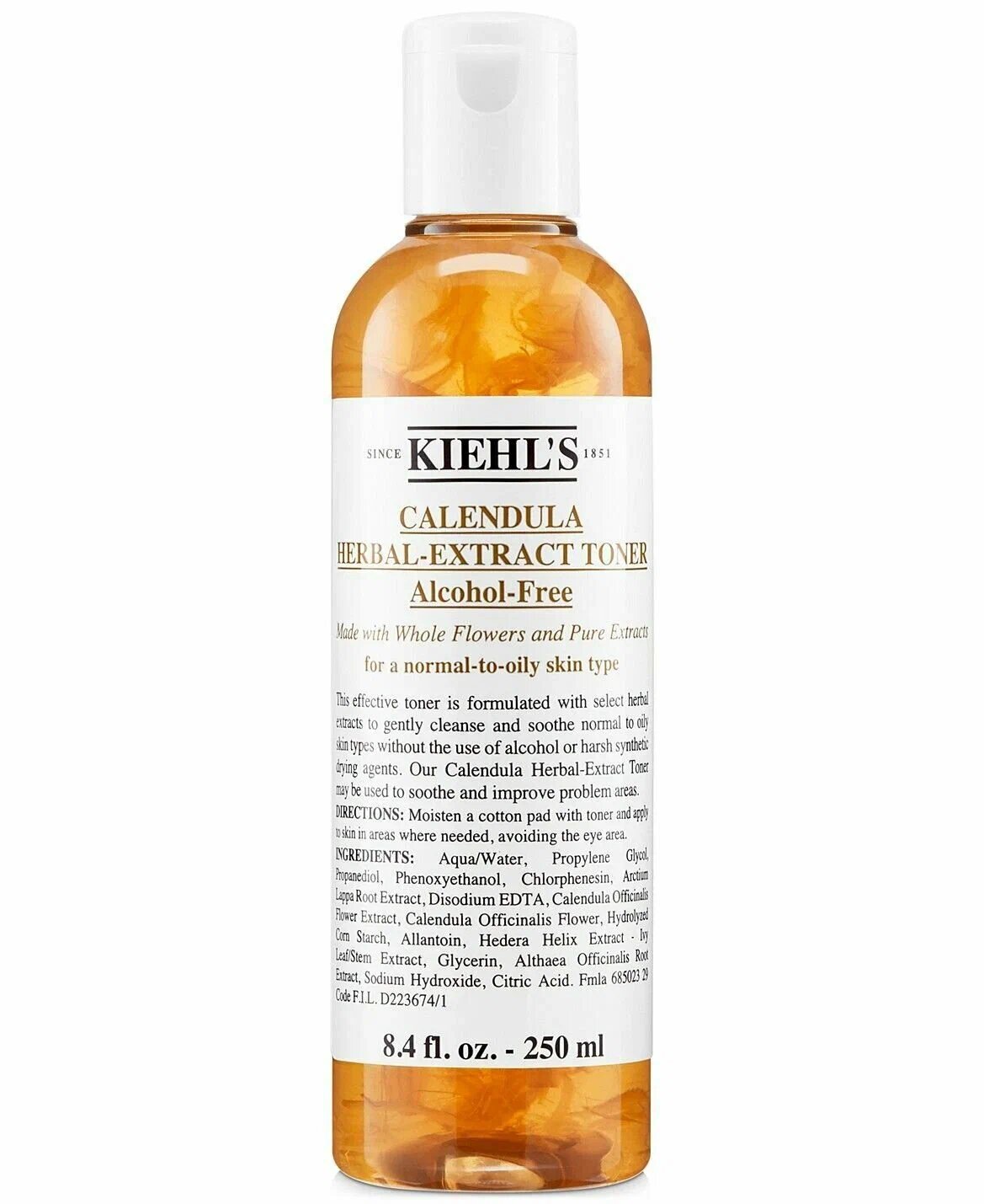 Kiehl's Тоник с Травяным Экстрактом Календулы . Не содержит спирта, 250 мл