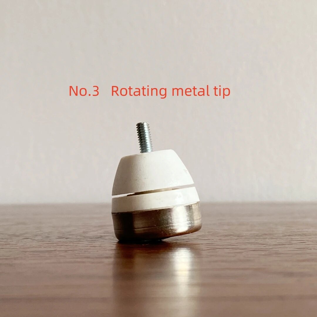 Вращающийся наконечник трости из нержавеющей стали, No.3 rotating tip