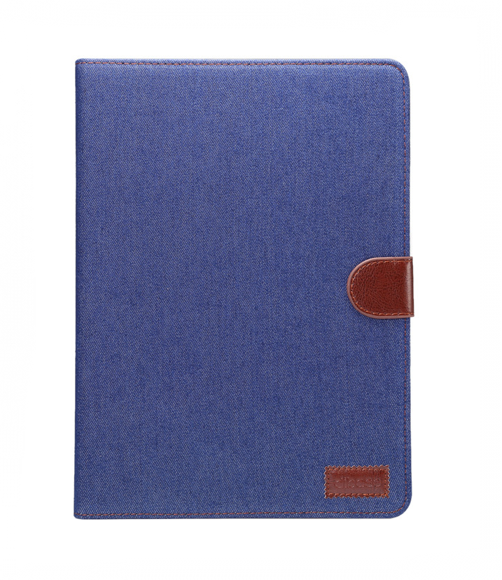 Чехол-книжка MyPads для iPad Air 1 (A1474/ A1475/ A1476) синий джинсовый