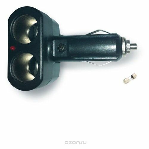 Разветвитель прикуривателя AVS CS202, со светодиодной подсветкой, 2 выхода, 12/24В Avs Industrial Co 43225