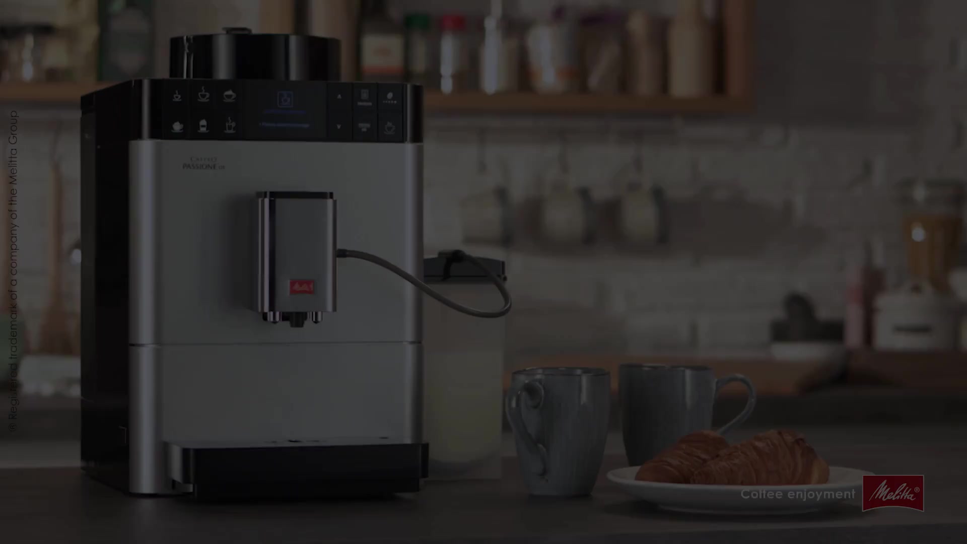 Автоматическая кофемашина Melitta Caffeo Passione OT, черный — фото 1