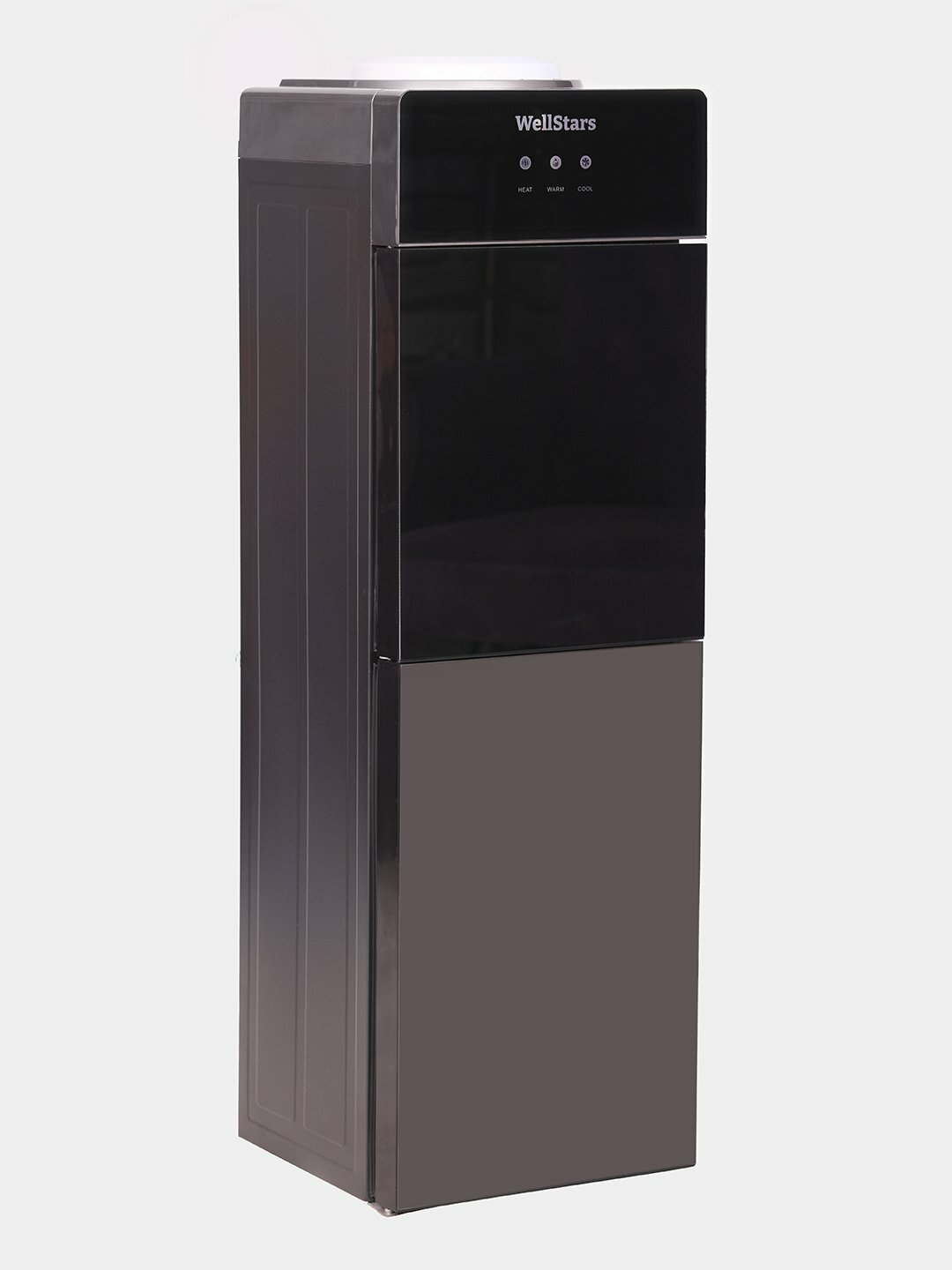 Кулер для воды WellStars "AFK-1199", с шкафчиком и защита от детей, коричневый
