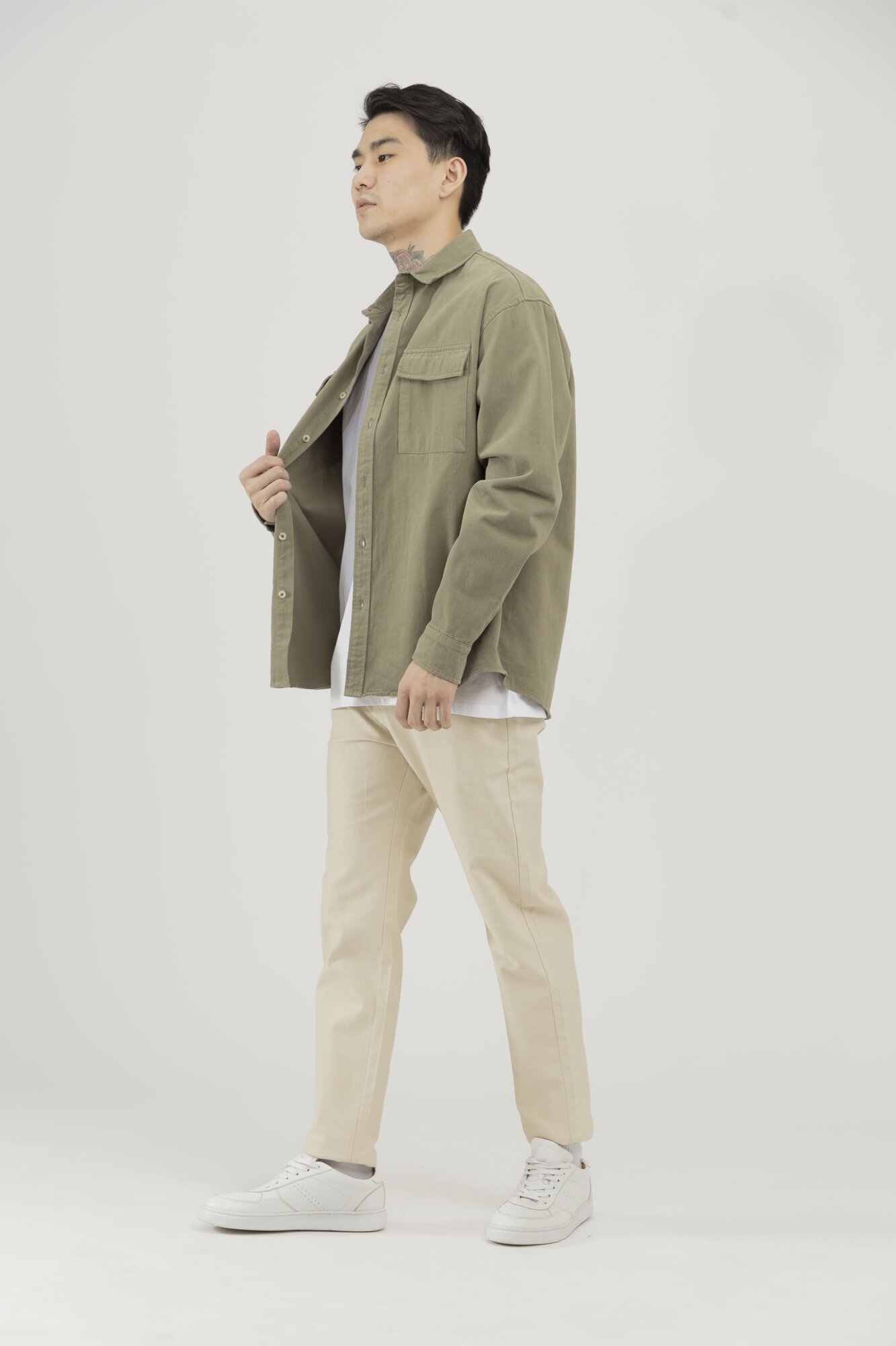 Брюки классические TERRA PRO, размер 31, beige — фото 1