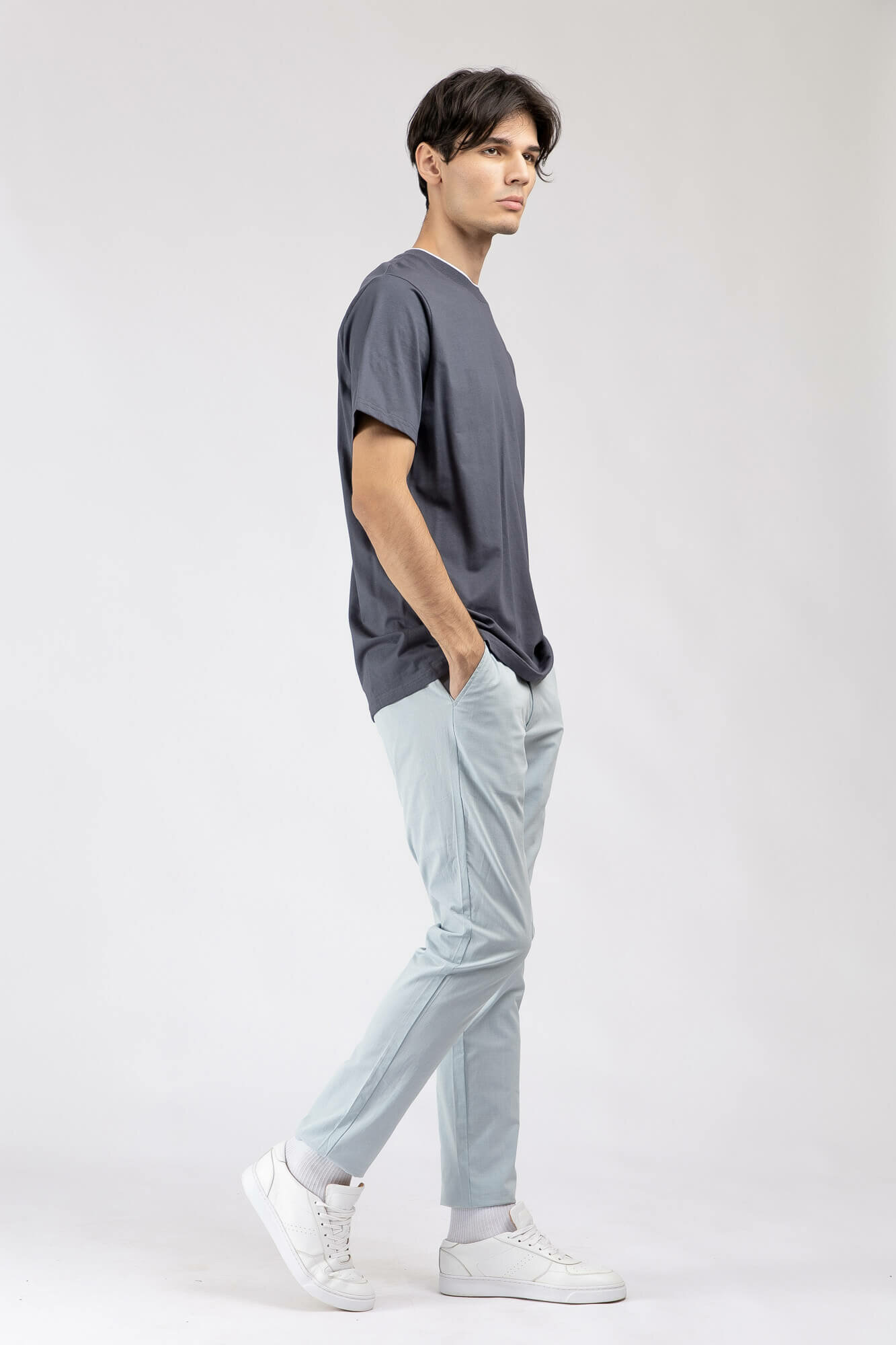 Брюки классические TERRA PRO, размер 31, blue — фото 1