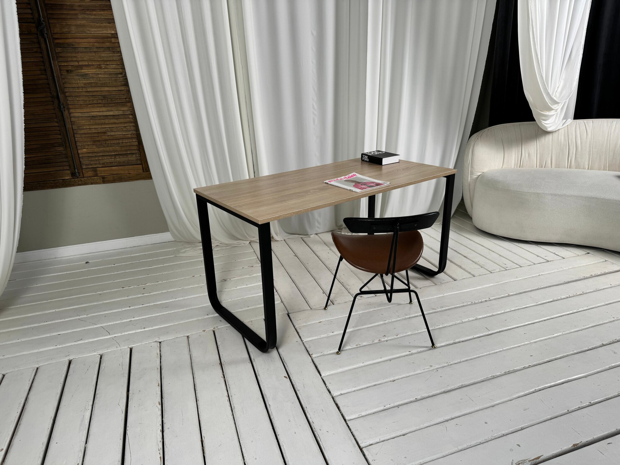 Стол письменный Дуб 120*70 см. — фото 1