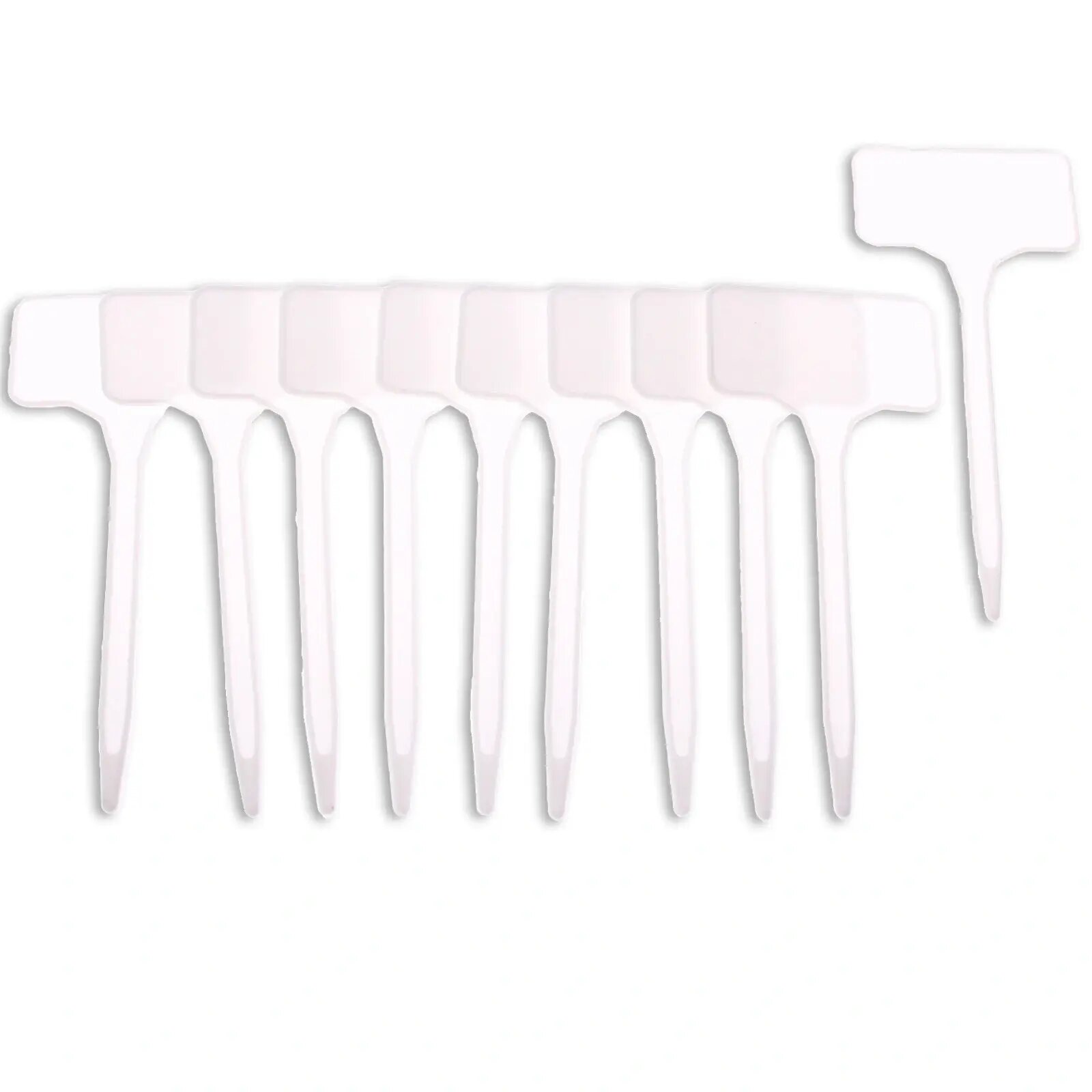 Табличка садовая для маркировки растений 15х5см 10шт пластик «Память»