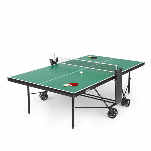 Теннисный стол UNIX Line Compact indoor 18 мм MDF (Green) для помещений