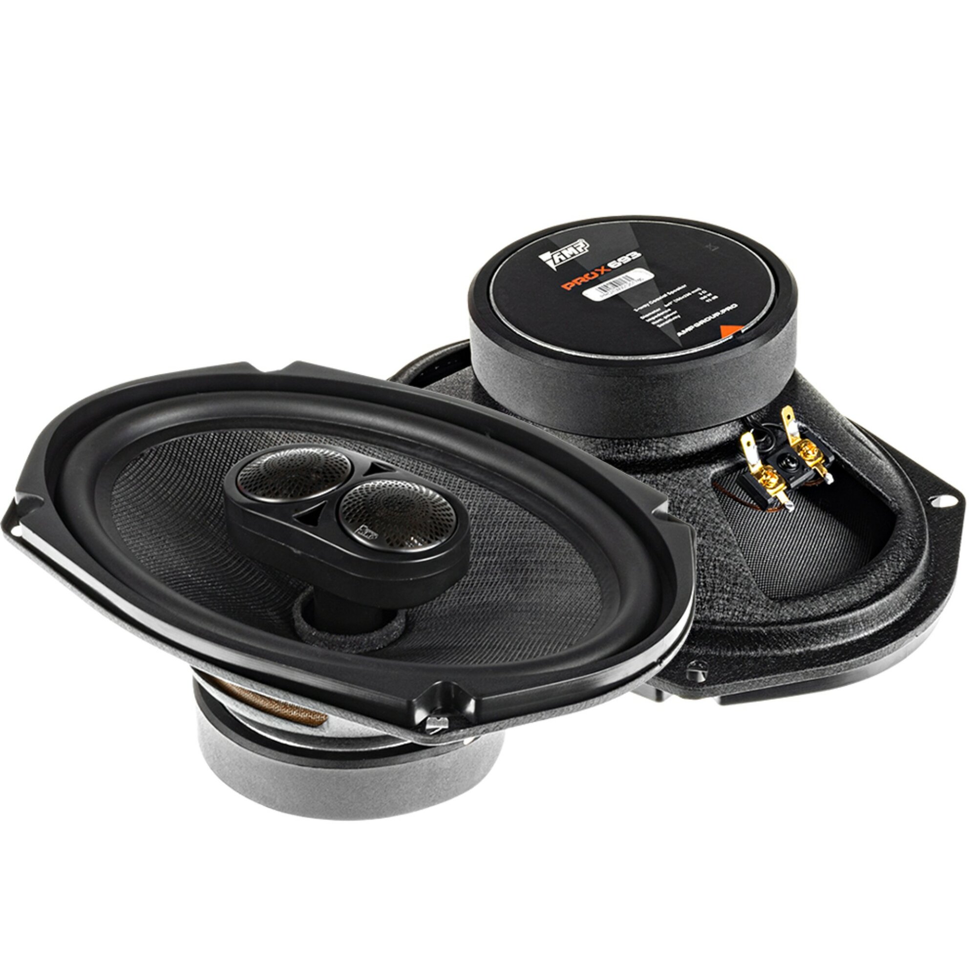 Автомобильная акустика AMP PRO X 693, коаксиальная, трёхполосная