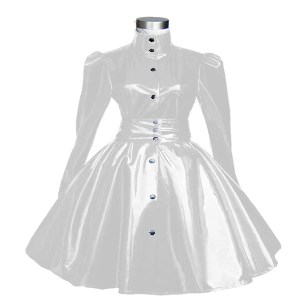 Платье Fetish Queen размер 5XL белый