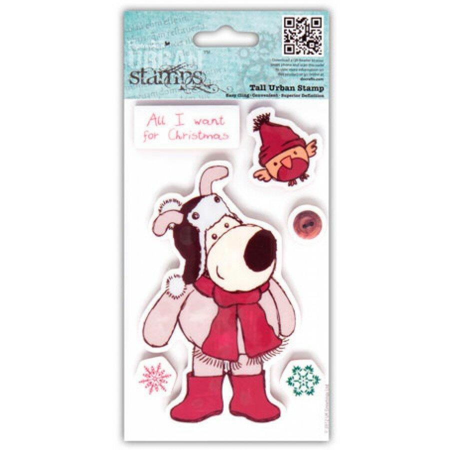 Набор штампов Буфл и Птичка Boofle Christmas DOCRAFTS BOF907109