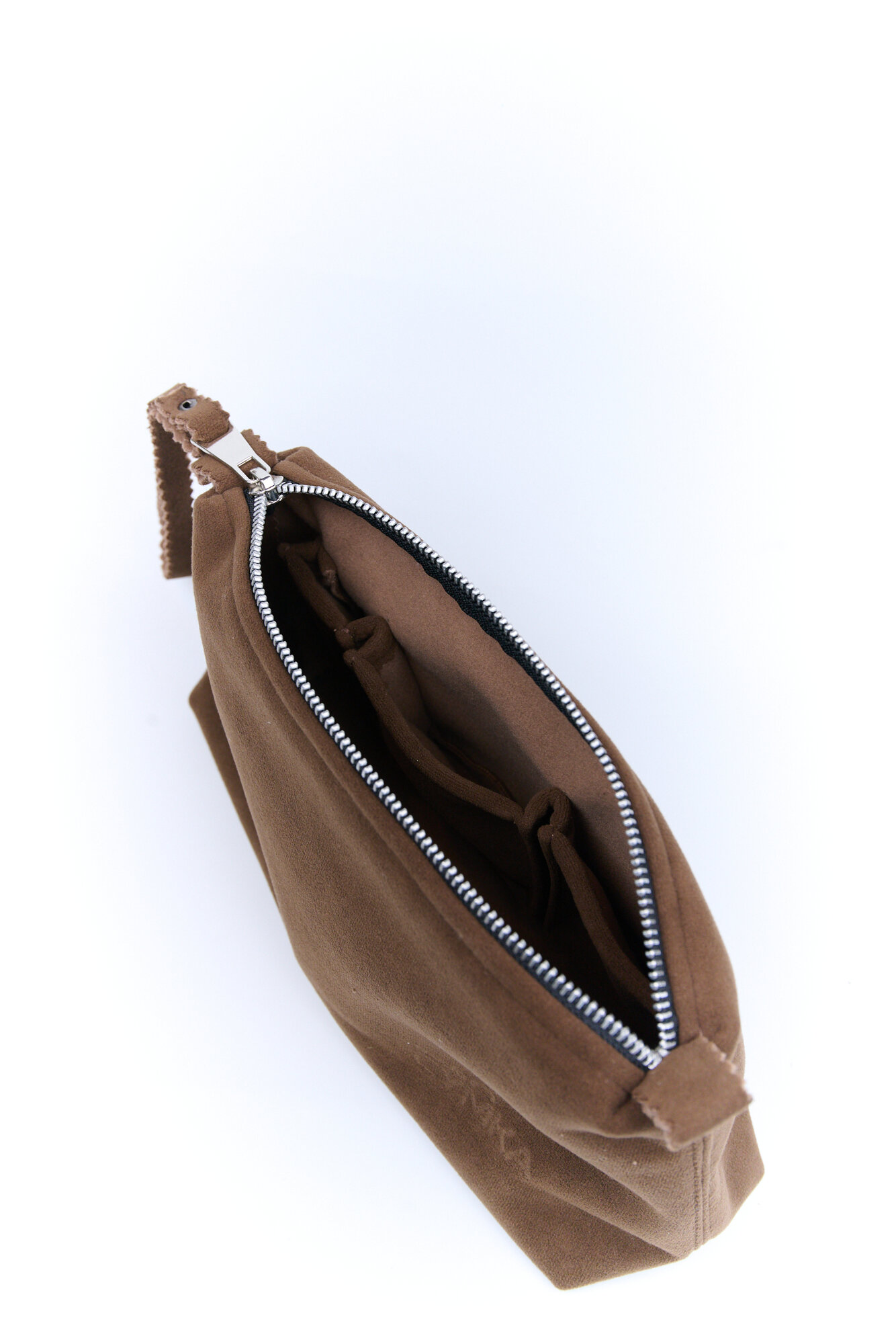 Косметичка ширина: 8 см., высота: 13 см., длина: 24 см., , шоколад — фото 1