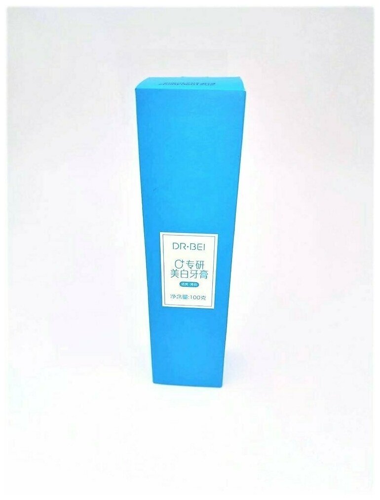 Xiaomi Зубная паста Xiaomi DR.BEI Toothpaste 0+ / Освежающая мята / 100 гр. Голубой