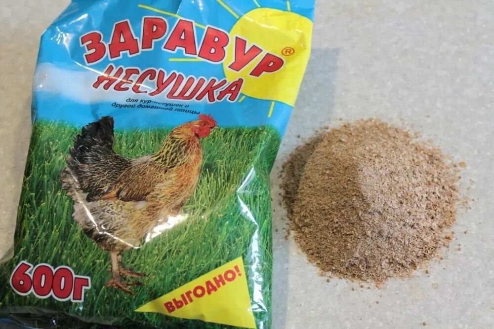 Премикс Здравур "Несушка" для кур и домашней птицы, минеральная добавка, 600 гр, — фото 1
