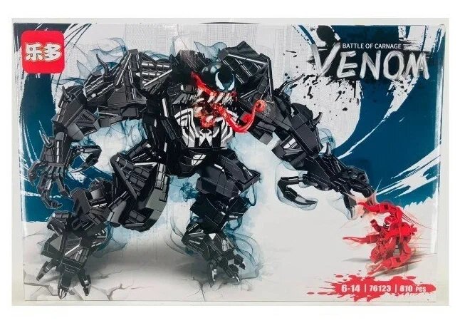 Конструктор MARS "Веном", 810 элементов, 4 минифигурки, развивающая игра — фото 1
