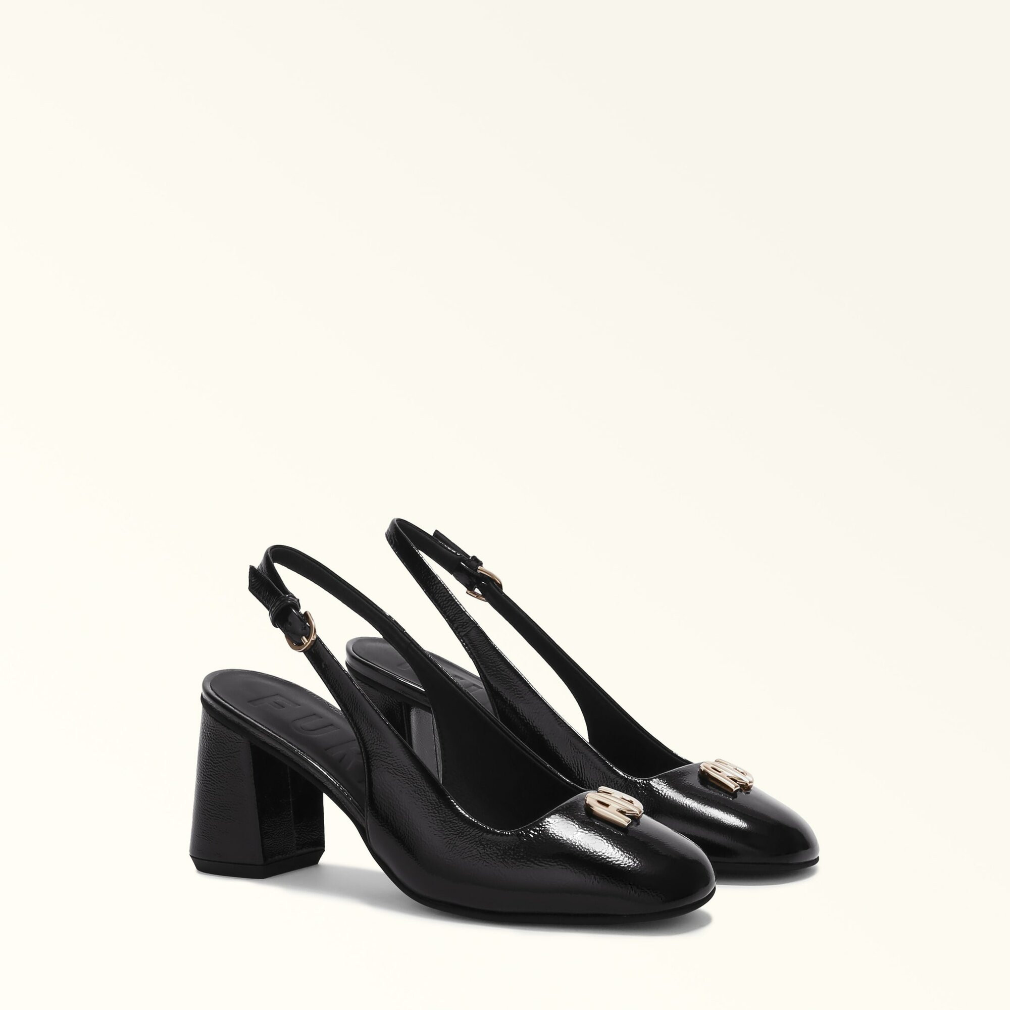 Туфли FURLA FURLA BALLET SLINGBACK T.70, размер 3805, nero