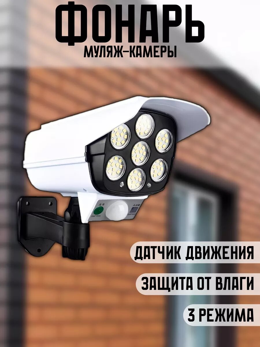 Уличный светодиодный светильник - Муляж камеры