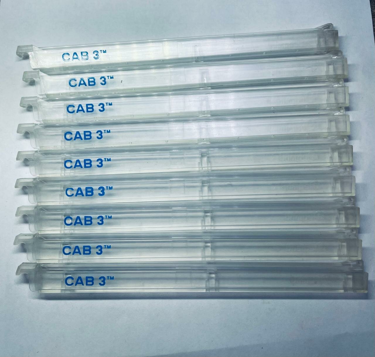 Аппликаторы для маркеров CAB 3 - сечение 1,5-2,5 мм2 - прозрачный 038396