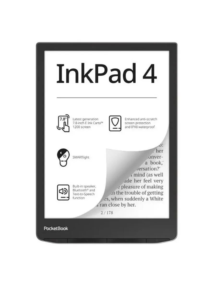 Электронная книга PocketBook 743G Stardust silver