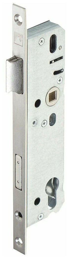 Замок врезной Apecs 7000-35-NI 16645 без ручки цилиндровый никель - 1 шт