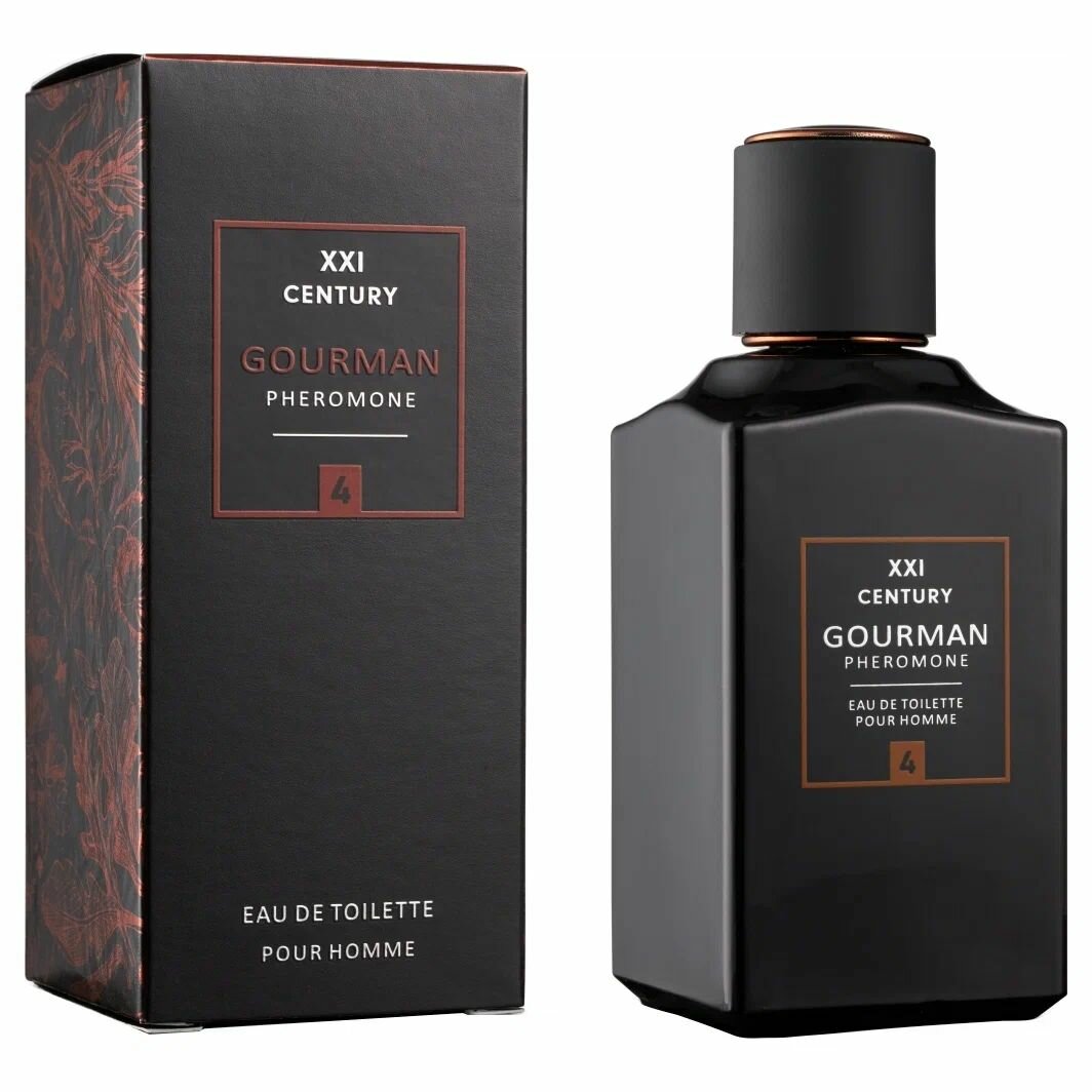XXI века Туалетная вода для мужчин с феромонами Gourman №4 100 мл.