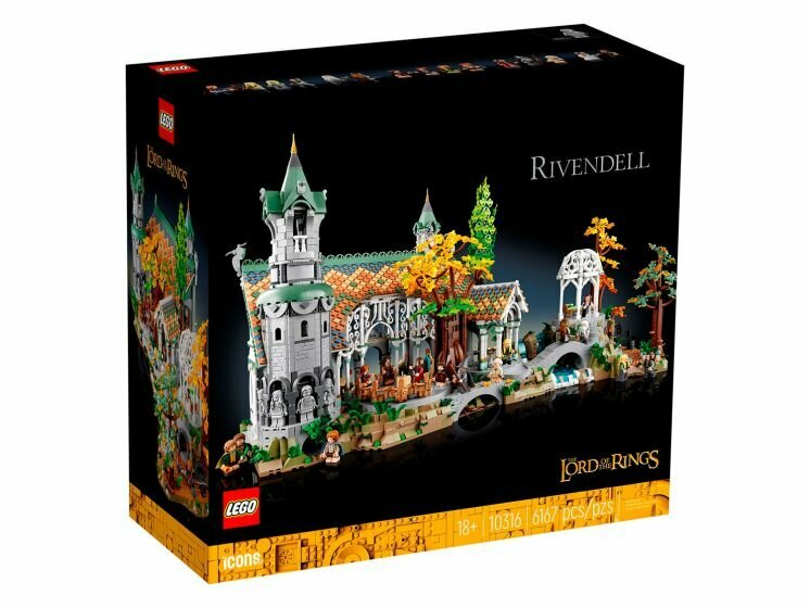 Конструктор Lego Icons 10316 Lord of the Rings Ривенделл