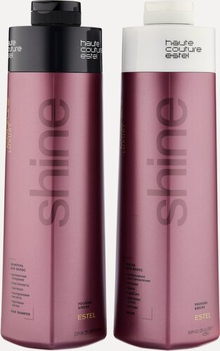 Изображение товара ESTEL Набор Haute Couture Luxury Shine Шампунь 1000 мл + Бальзам 1000 мл